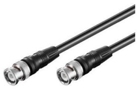 PremiumCord BNC kabel pro audio/video 75 Ohm 0,5m M/M
