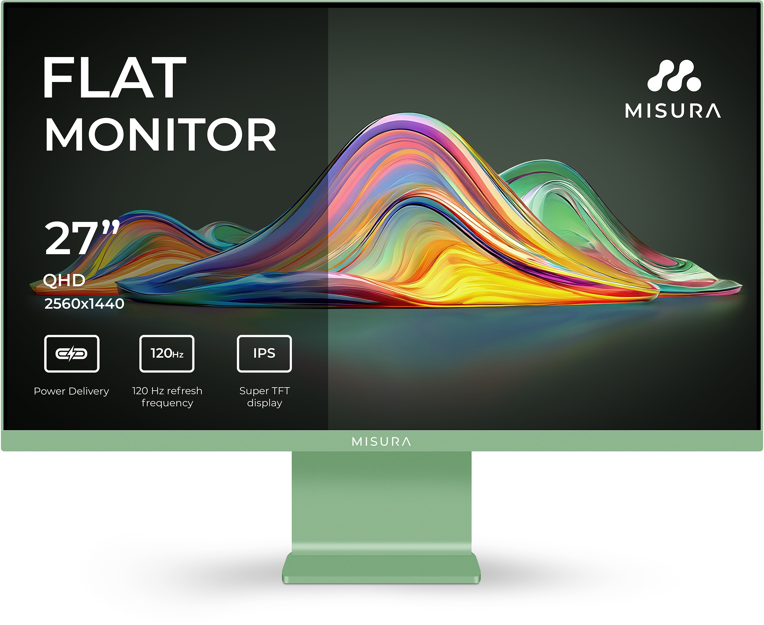 27" MISURA M2741QKAP - Pistachio Green