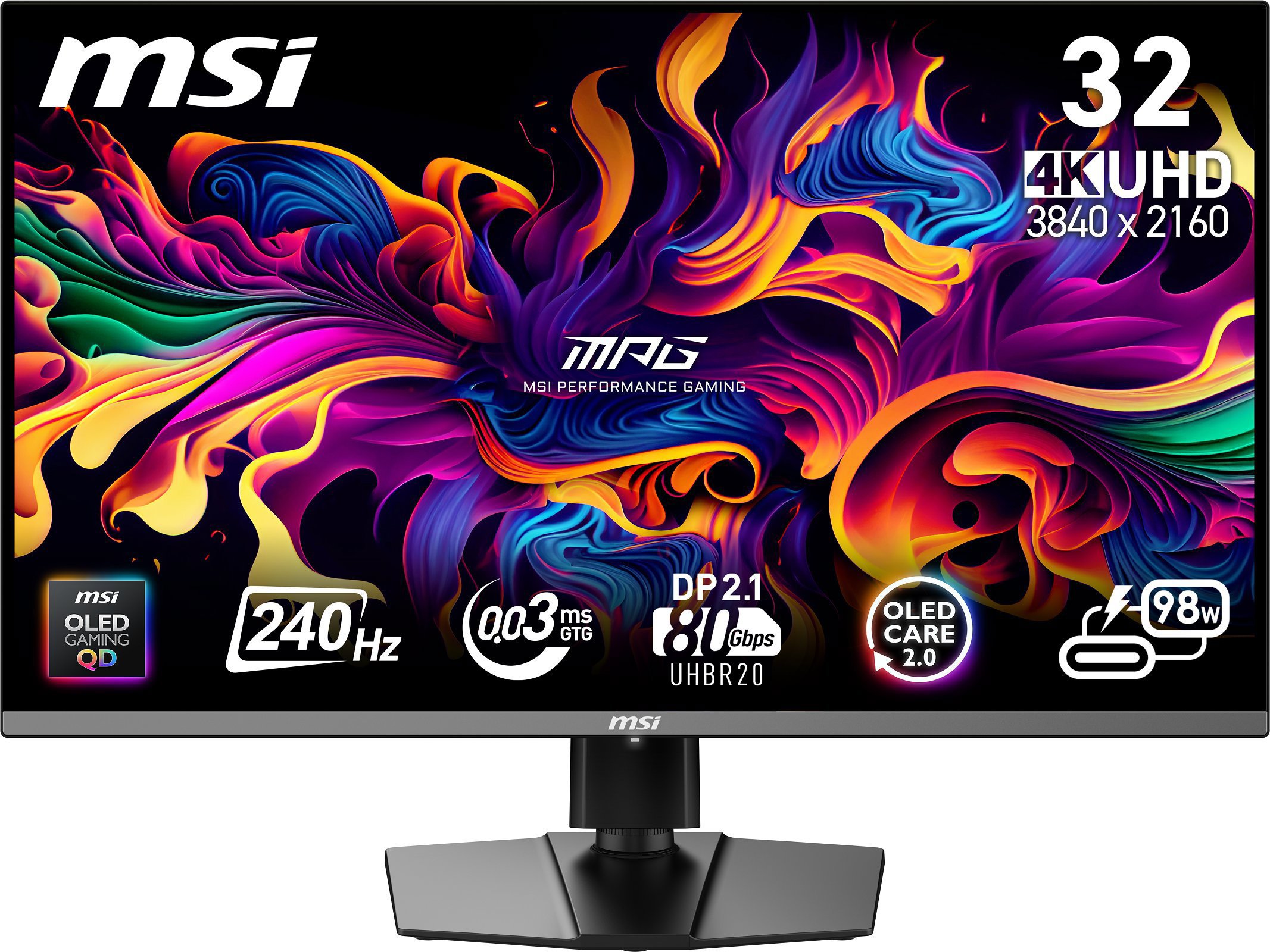 31.5" MSI MPG 322URX QD-OLED