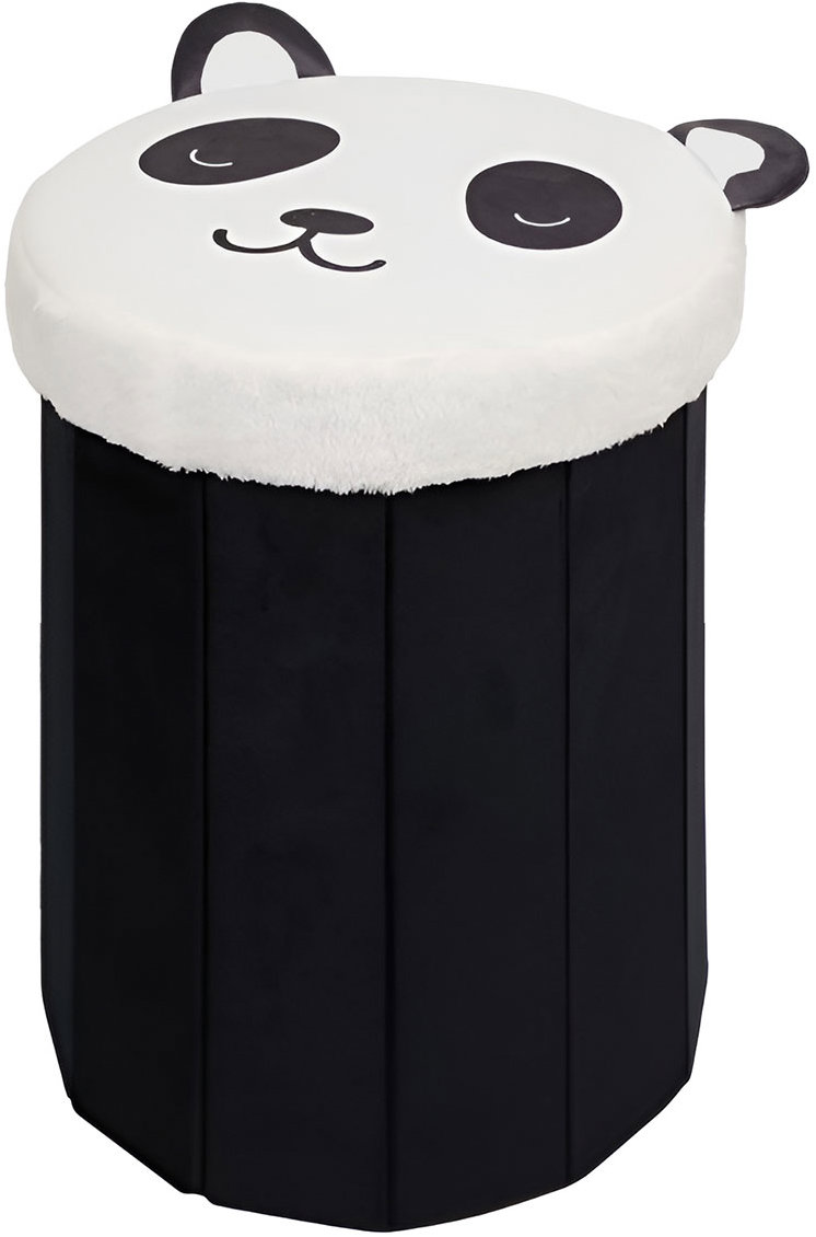 Excellent Kulatý taburet s úložným prostorem - Panda