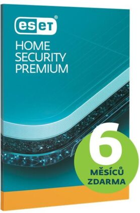 ESET HOME Security Premium pro 10 počítačů na 24 měsíců (elektronická licence) na půl roku ZDARMA