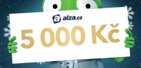Vánoční dárkový poukaz Alza.cz na nákup zboží v hodnotě 5000 Kč