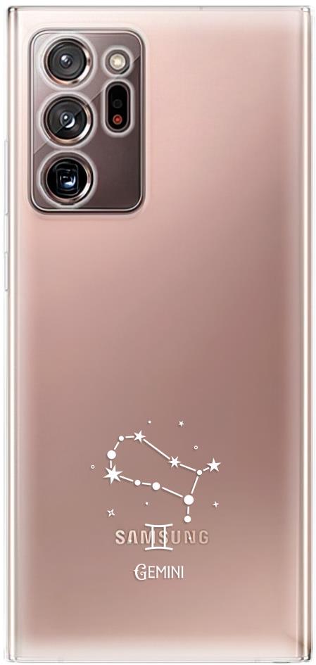 iSaprio čiré pouzdro - Blíženci - Samsung Galaxy Note 20 Ultra