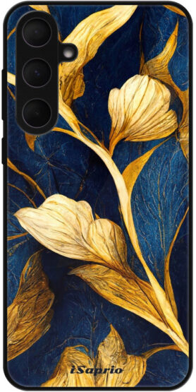 iSaprio Lesklé pouzdro Gold Leaves - Samsung Galaxy A55 5G
