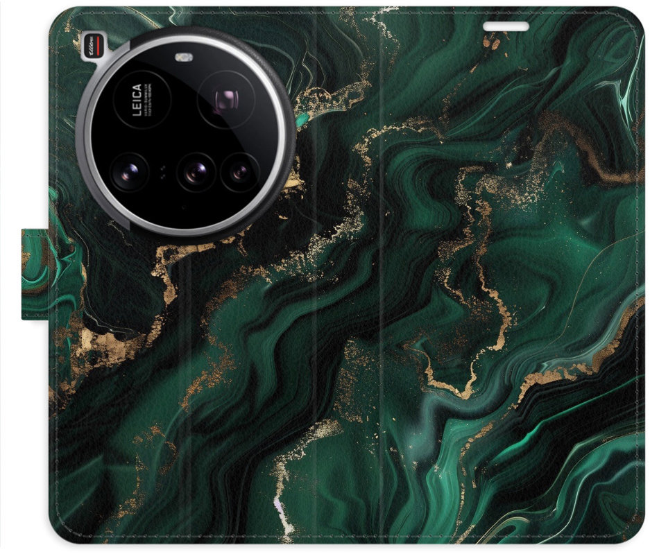 iSaprio Flip pouzdro Emerald 02 pro Xiaomi 15 Ultra