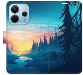 iSaprio Flip pouzdro Magical Landscape pro Xiaomi Redmi Note 14