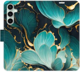 iSaprio flip pouzdro Blue Flowers 02 pro Samsung Galaxy S23 FE