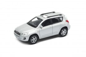 Welly - Toyota RAV 4 model 1:34 stříbrná
