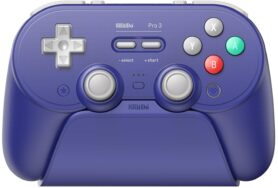 8BitDo Pro 3 Bluetooth Gamepad - Purple - Nintendo Switch / PC