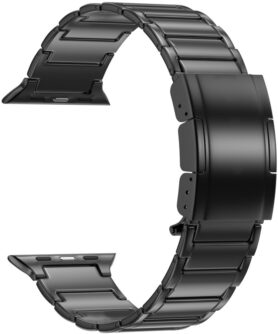 Eternico Titanium Buckle pro Apple Watch 44mm / 45mm / 46mm / Ultra 49mm black