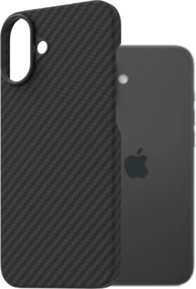 AlzaGuard Ultra Slim Aramid Case Compatible with MagSafe pro iPhone 16 Plus