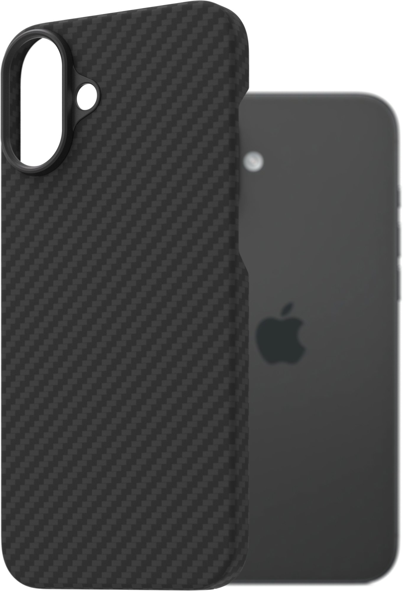 AlzaGuard Ultra Slim Aramid Case Compatible with MagSafe pro iPhone 16 Plus