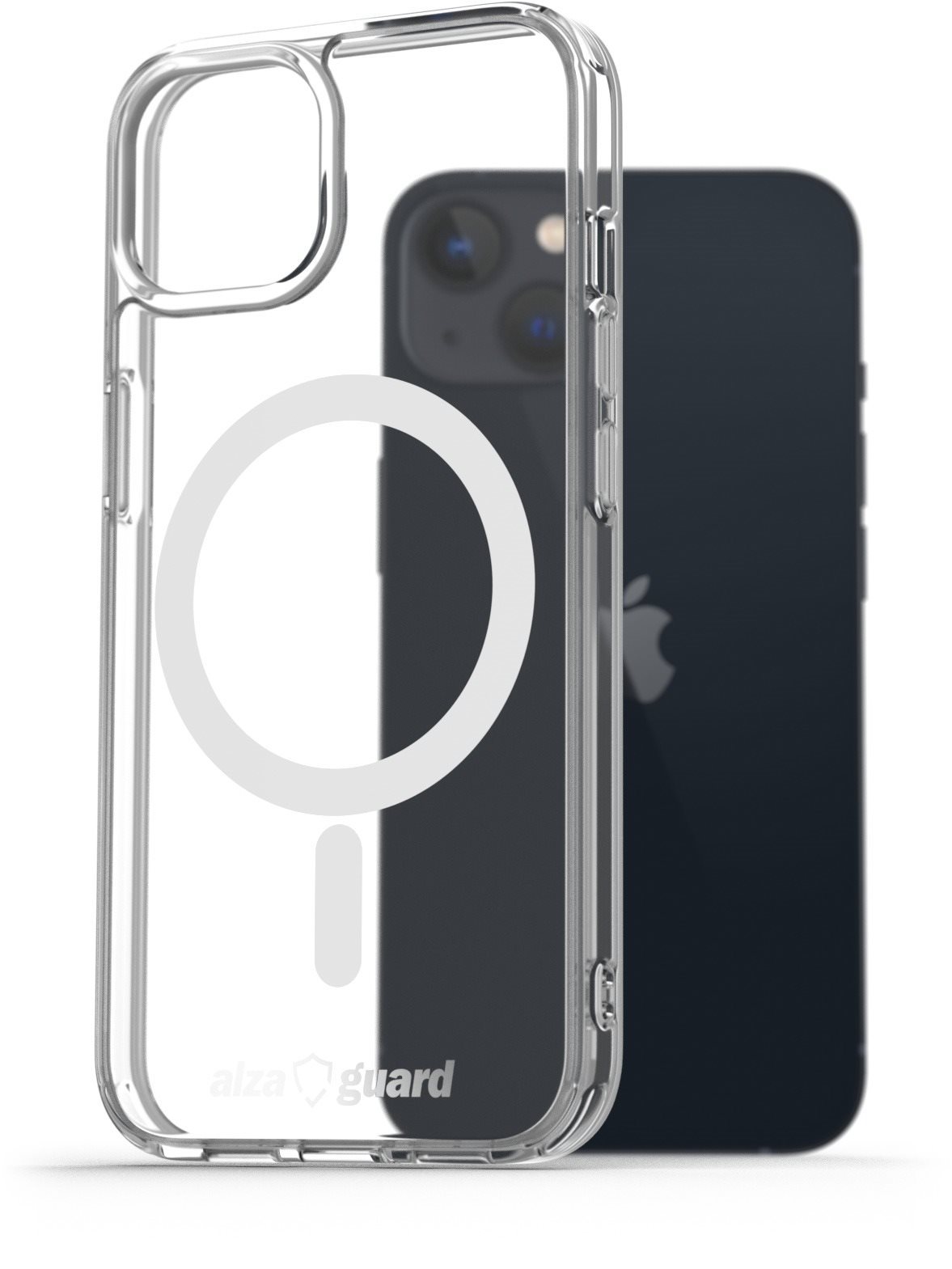 AlzaGuard Crystal Clear TPU Case Compatible with Magsafe pro iPhone 13