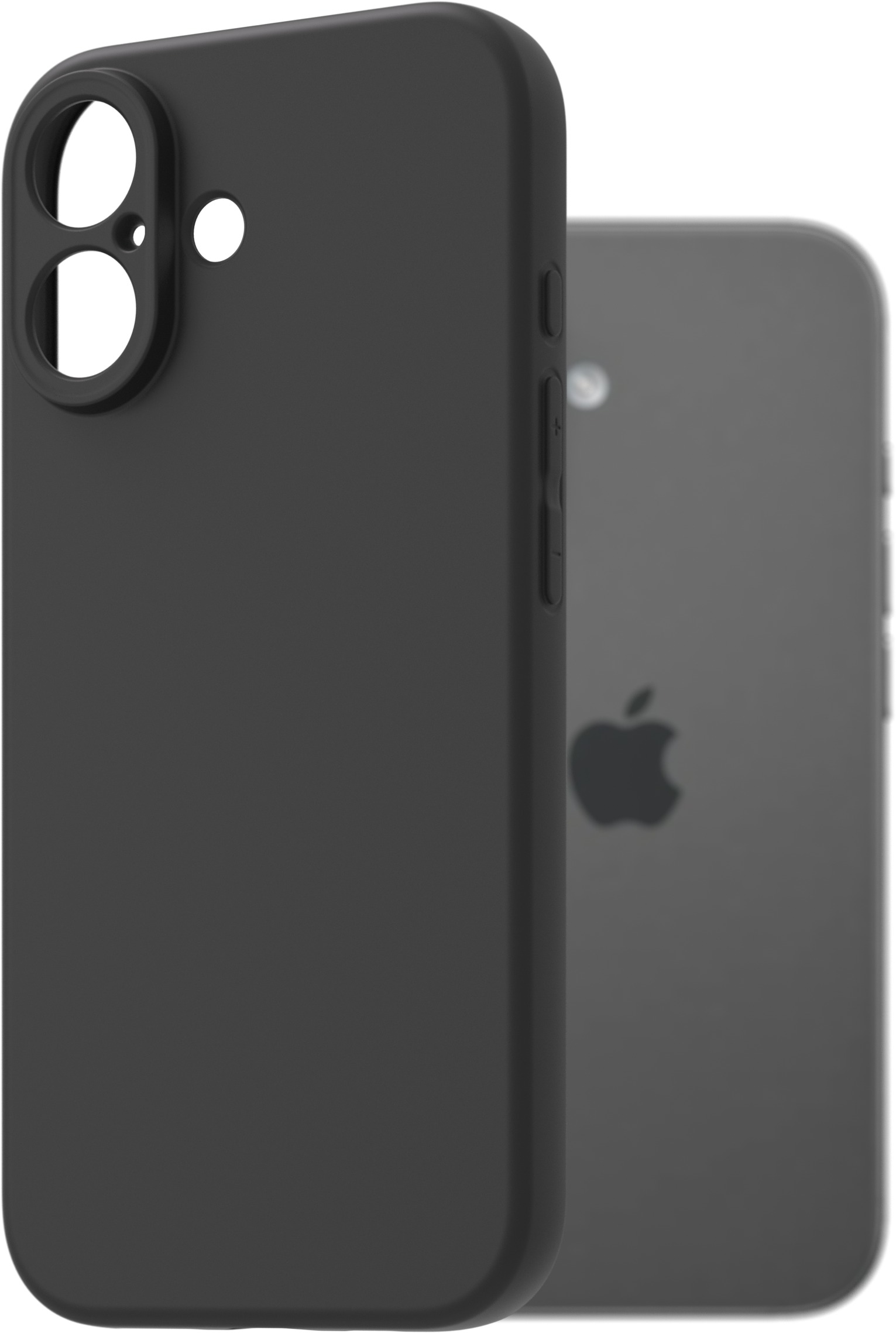AlzaGuard Matte TPU Case pro iPhone 17 černý