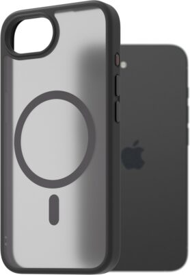 AlzaGuard Matte Case Compatible with Magsafe pro iPhone 16e / 17e černý