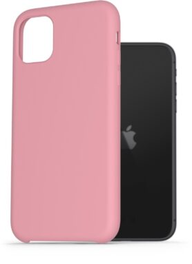 AlzaGuard Premium Liquid Silicone Case pro iPhone 11 růžové