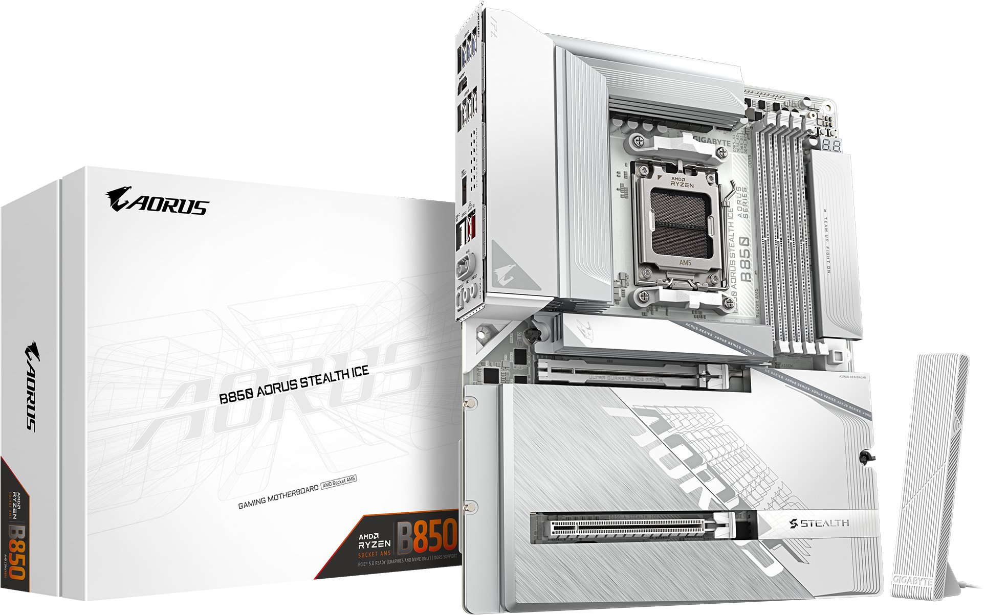 GIGABYTE B850 AORUS STEALTH ICE