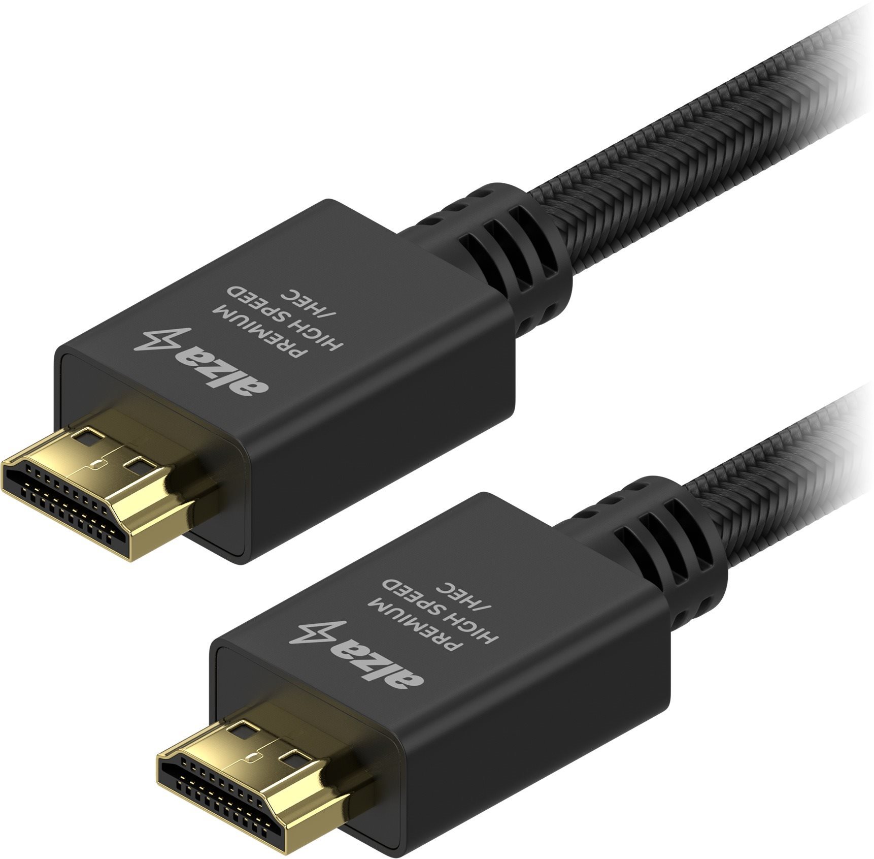 AlzaPower AluCore Premium HDMI 2.0 High Speed 4K 5m černý