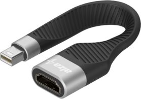 AlzaPower FlexCore Mini DisplayPort (M) to HDMI (F) 4K 30Hz černý