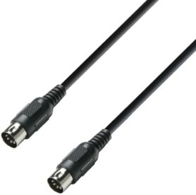 Adam Hall 3 STAR MIDI 0150 BLK