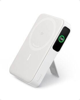 Anker 633 Magnetic Wireless Power Bank 10000mAh,15W, 27W USB C, White