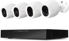 Arenti 8CH 8MP/4K POE NVR kit with 4pcs IP Cameras