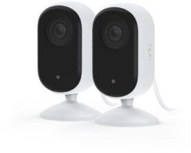 Arlo Essential Gen.2 2K Indoor Security Camera, 2ks, bílá