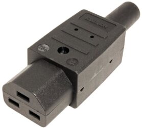 Bachmann Konektor síťový IEC320 C21 samice, 250 V/16 A 155 °C, na kabel (918.171)