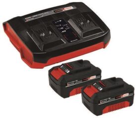 EINHELL Startovací sada Power X-Change 18V (2x 4,0 Ah + nabíječka 3A), 4512112