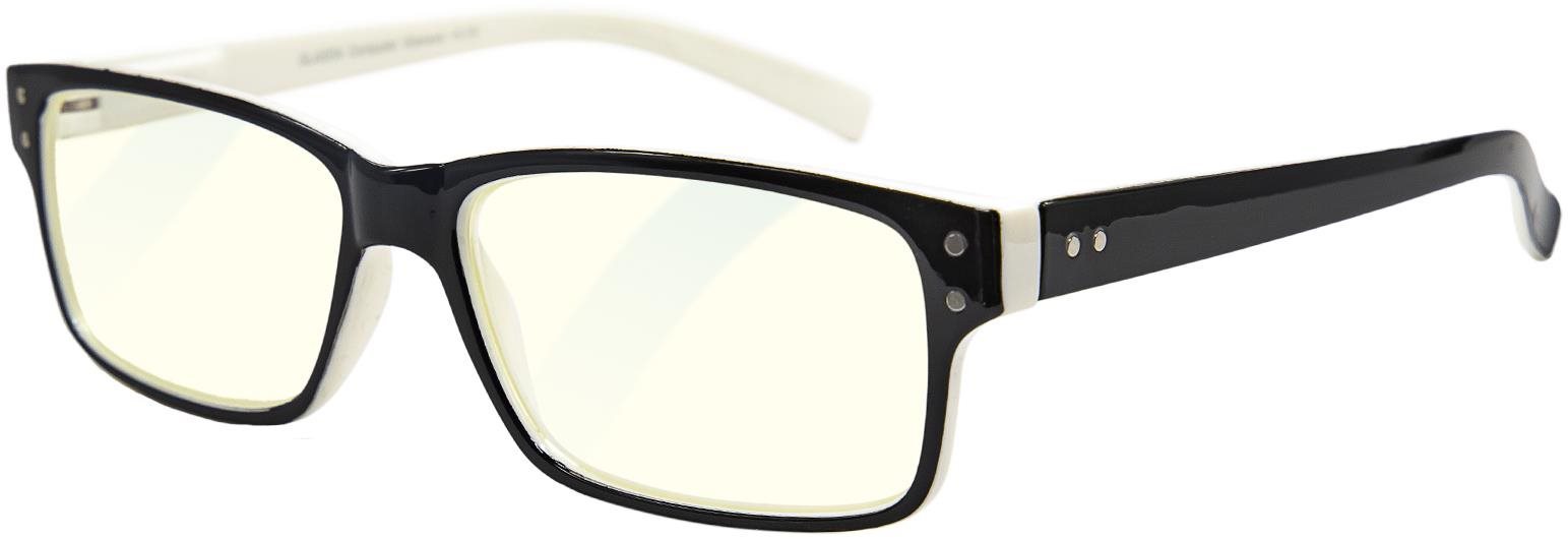 GLASSA Blue Light Blocking Glasses PCG 05, dioptrie: +0.50 bílá