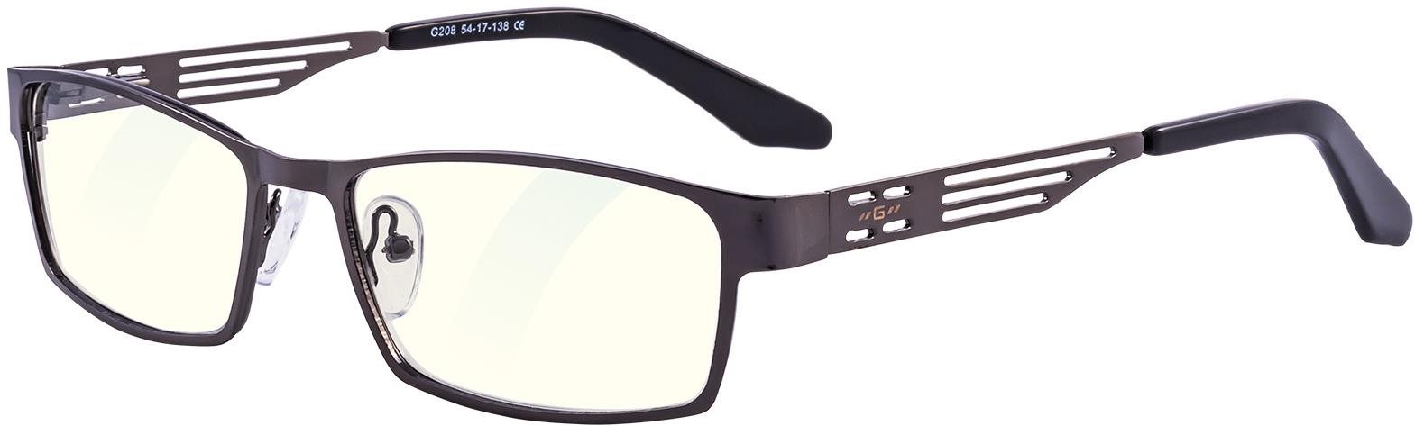 GLASSA Blue Light Blocking Glasses PCG 208, dioptrie +3,00 šedá