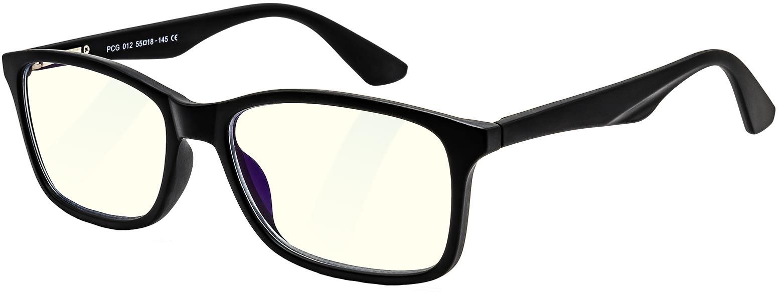 GLASSA Blue Light Blocking Glasses PCG 012, dioptrie +0,00  černá