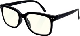 GLASSA, Blue Light Blocking Glasses PCG 013, +1,00 dio, černé