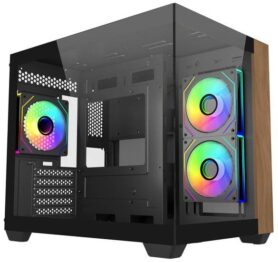 Cooler Master Elite 481 Wood Black