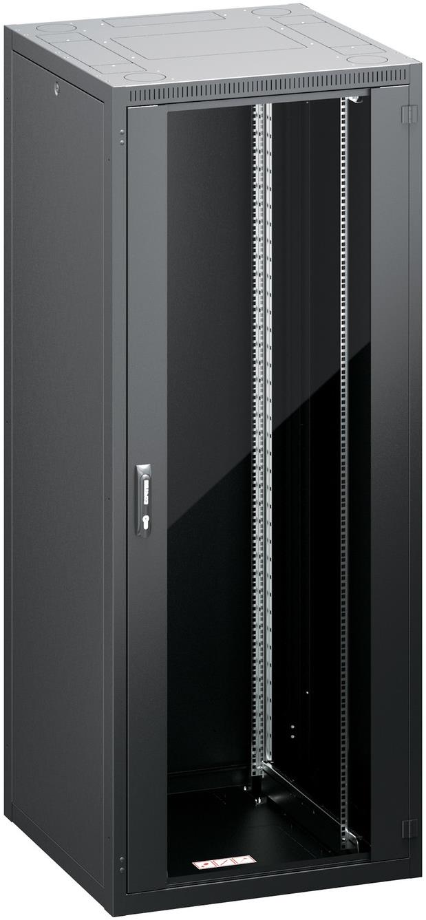 Conteg RI7-42-60/80 - 19" datový rozvaděč, 42U, 600 × 800 mm, černý