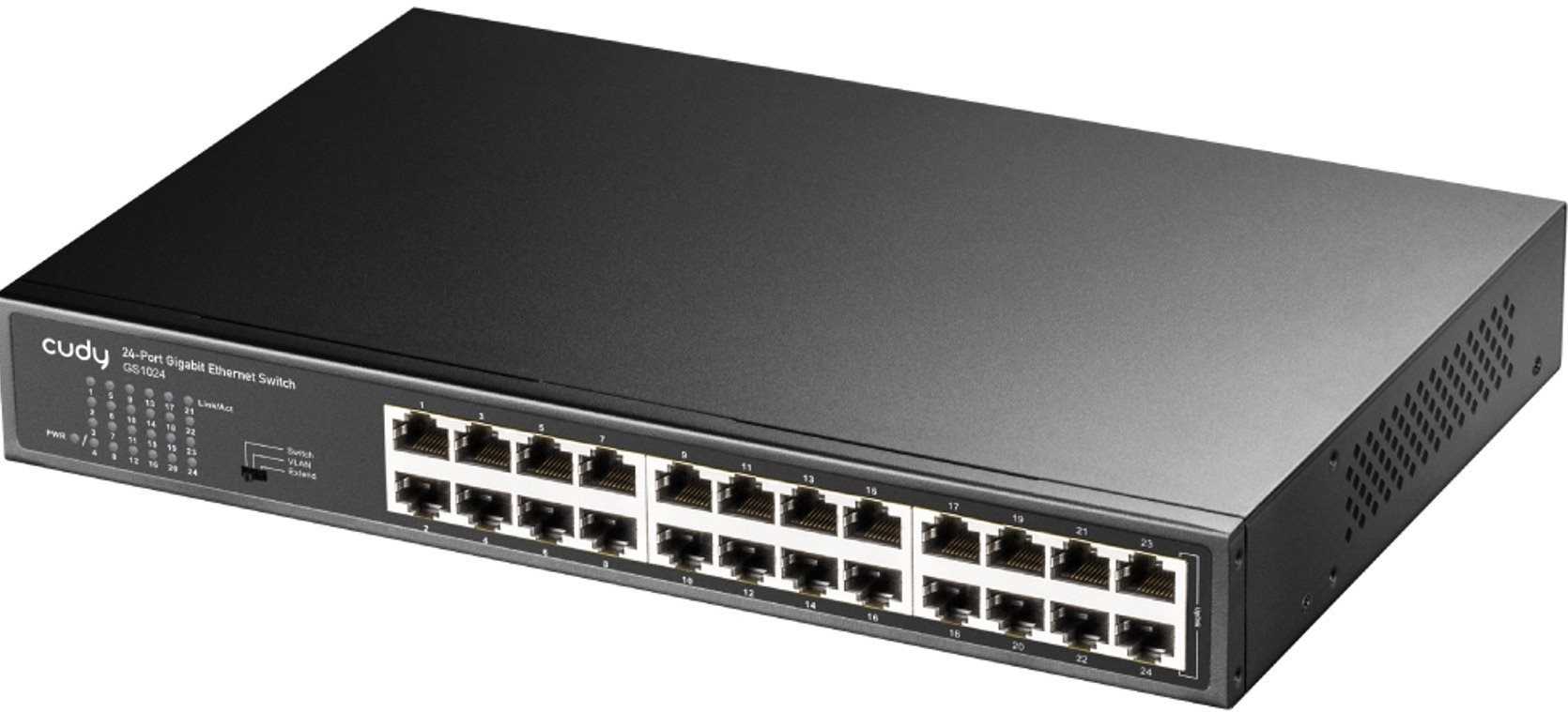 CUDY 24-Port Gigabit Metal Switch
