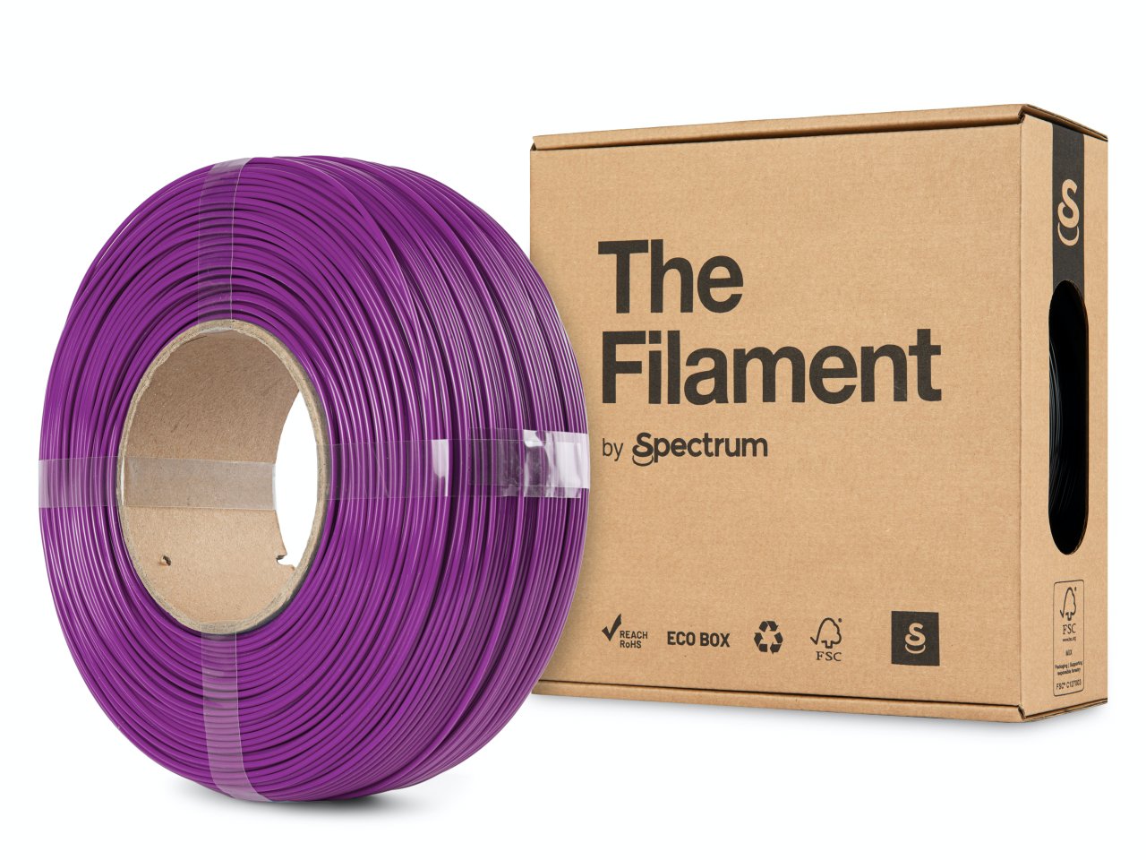 The Filament ReFill PLA 1.75mm Plasma Purple 1kg
