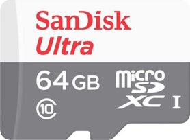 SANDISK MicroSDXC 64GB Ultra Lite + SD adaptér