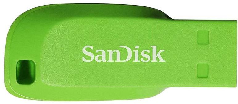 SANDISK Cruzer Blade 32GB elektricky zelená