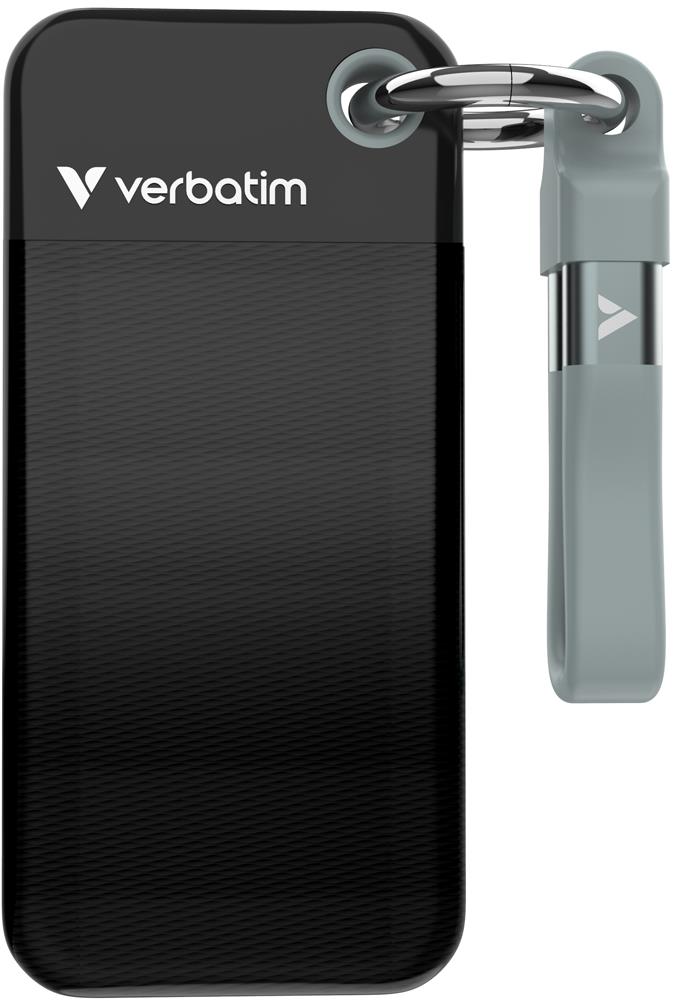 VERBATIM Pocket SSD 1TB černá/šedá