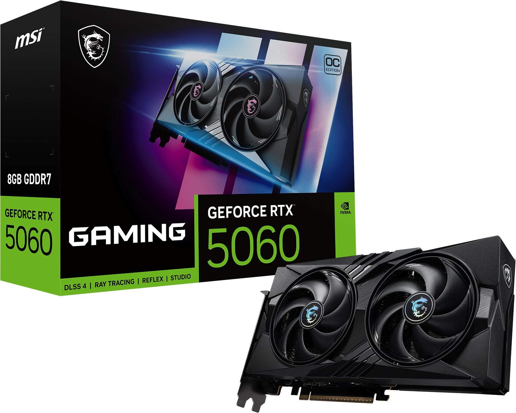 MSI GeForce RTX 5060 8G GAMING OC
