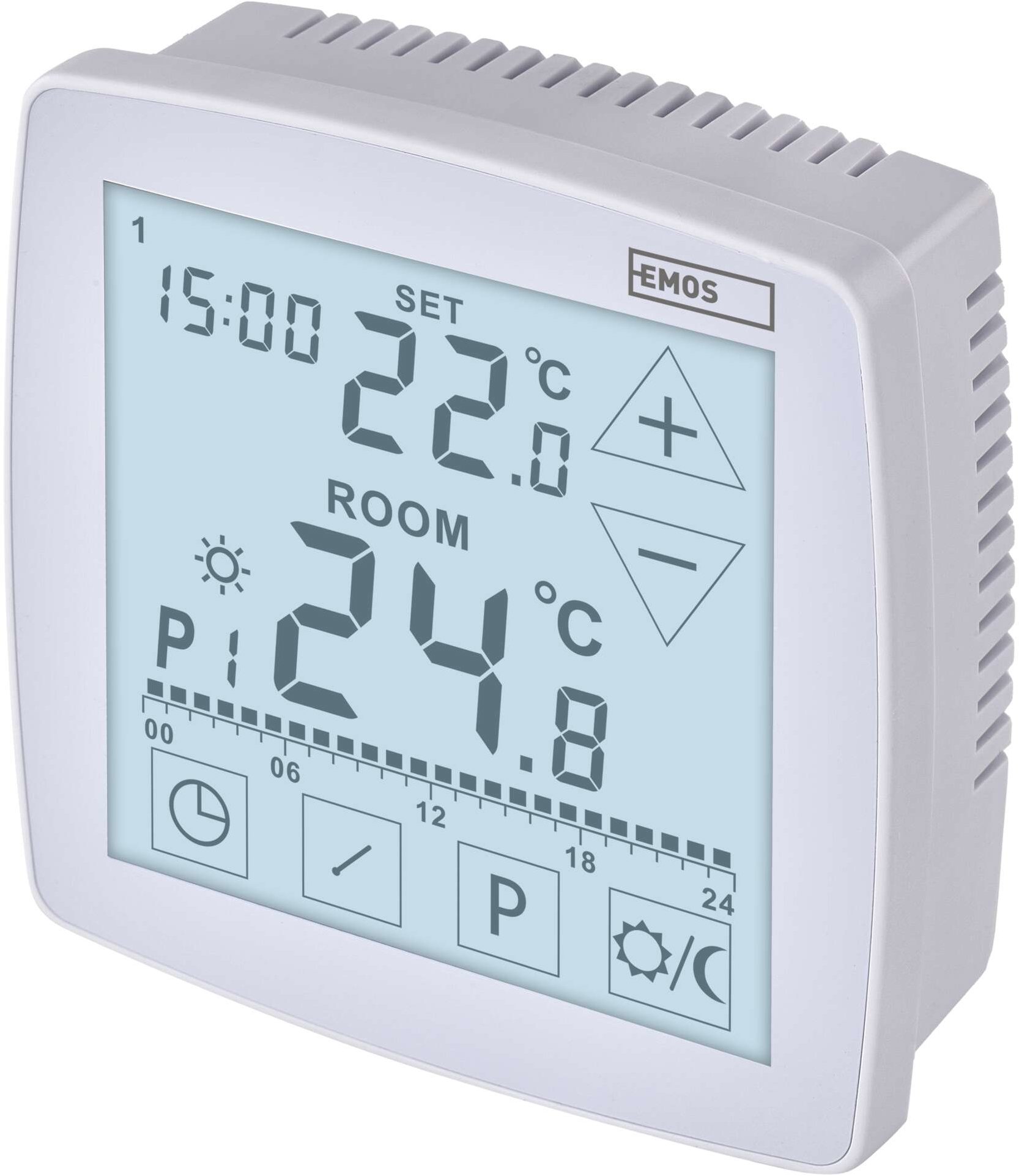 EMOS P56A01 OpenTherm, pokojový + podlahový, programovatelný, drátový