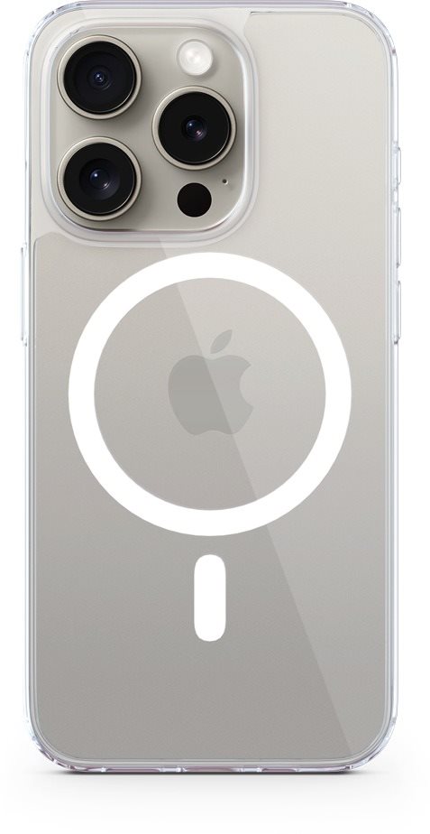 Epico Resolve kryt pro iPhone 15 Pro s podporou MagSafe - transparentní