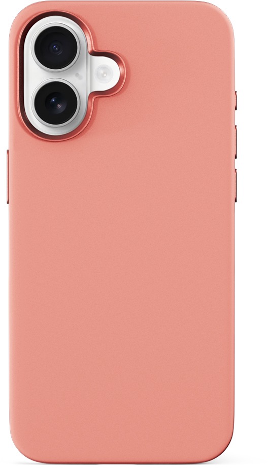 Epico Mag+ Silicone Pro kryt iPhone 16 - broskvově růžový