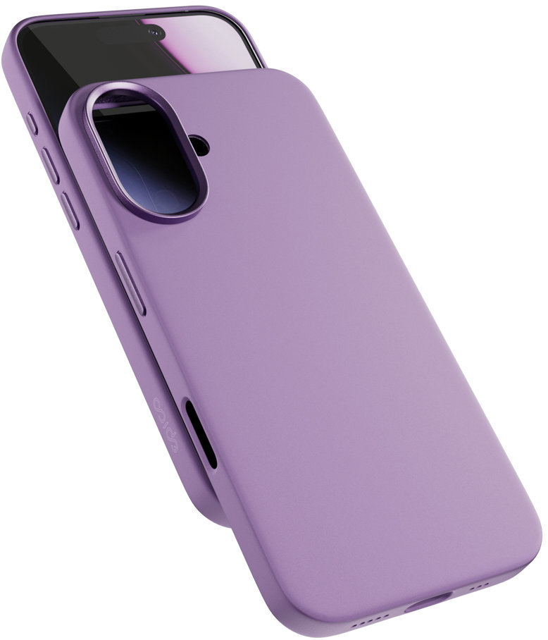 Epico Mag+ Silicone Pro kryt iPhone 17 - fialová