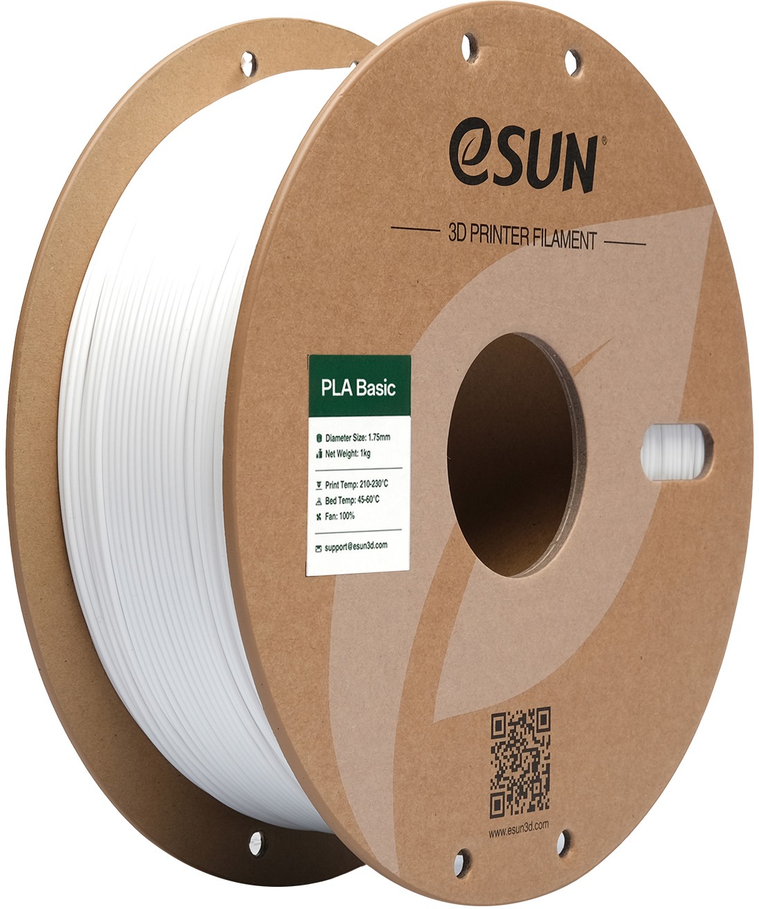 eSUN PLA Basic 1kg White