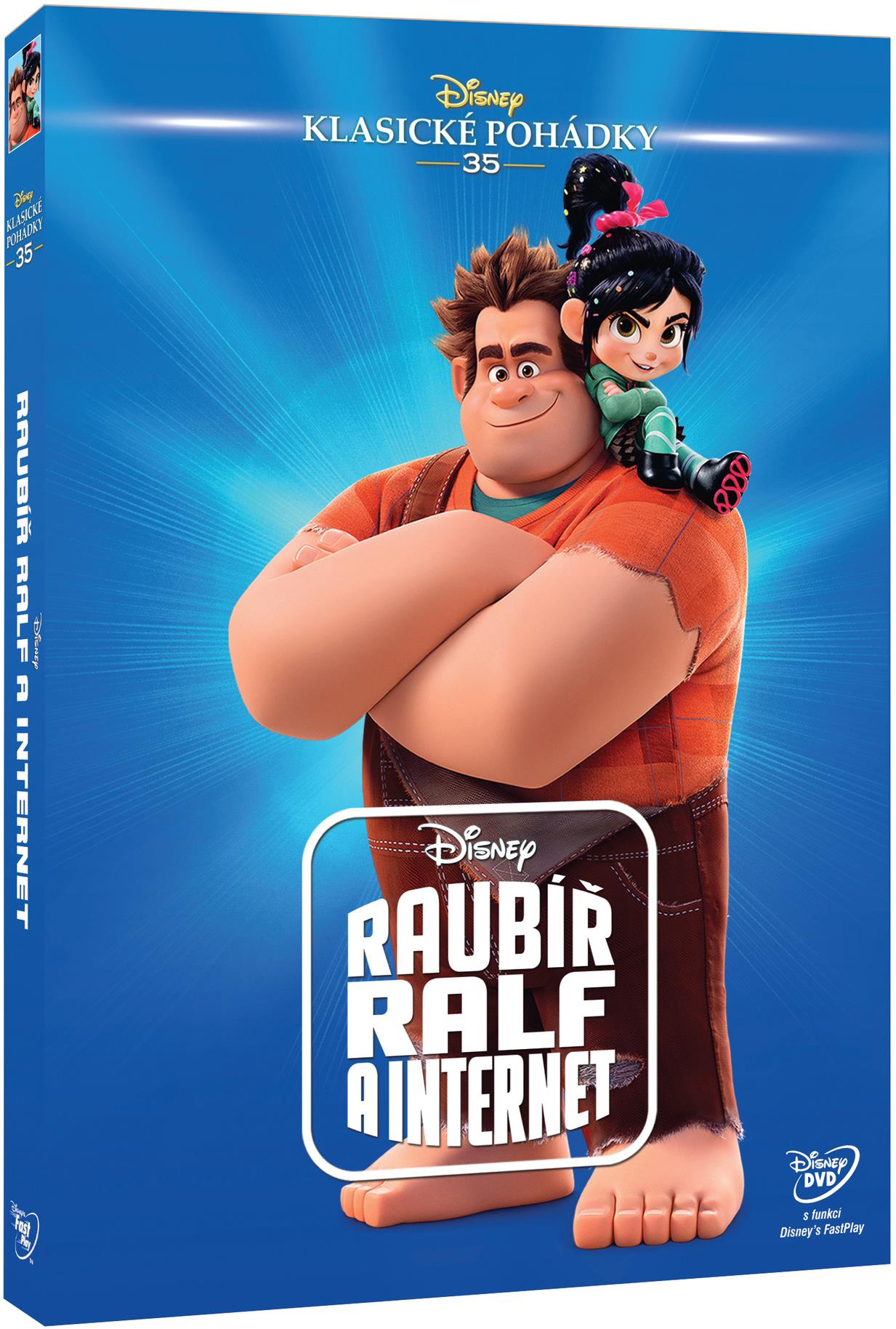 Raubíř Ralf a internet (Edice Disney klasické pohádky) - DVD