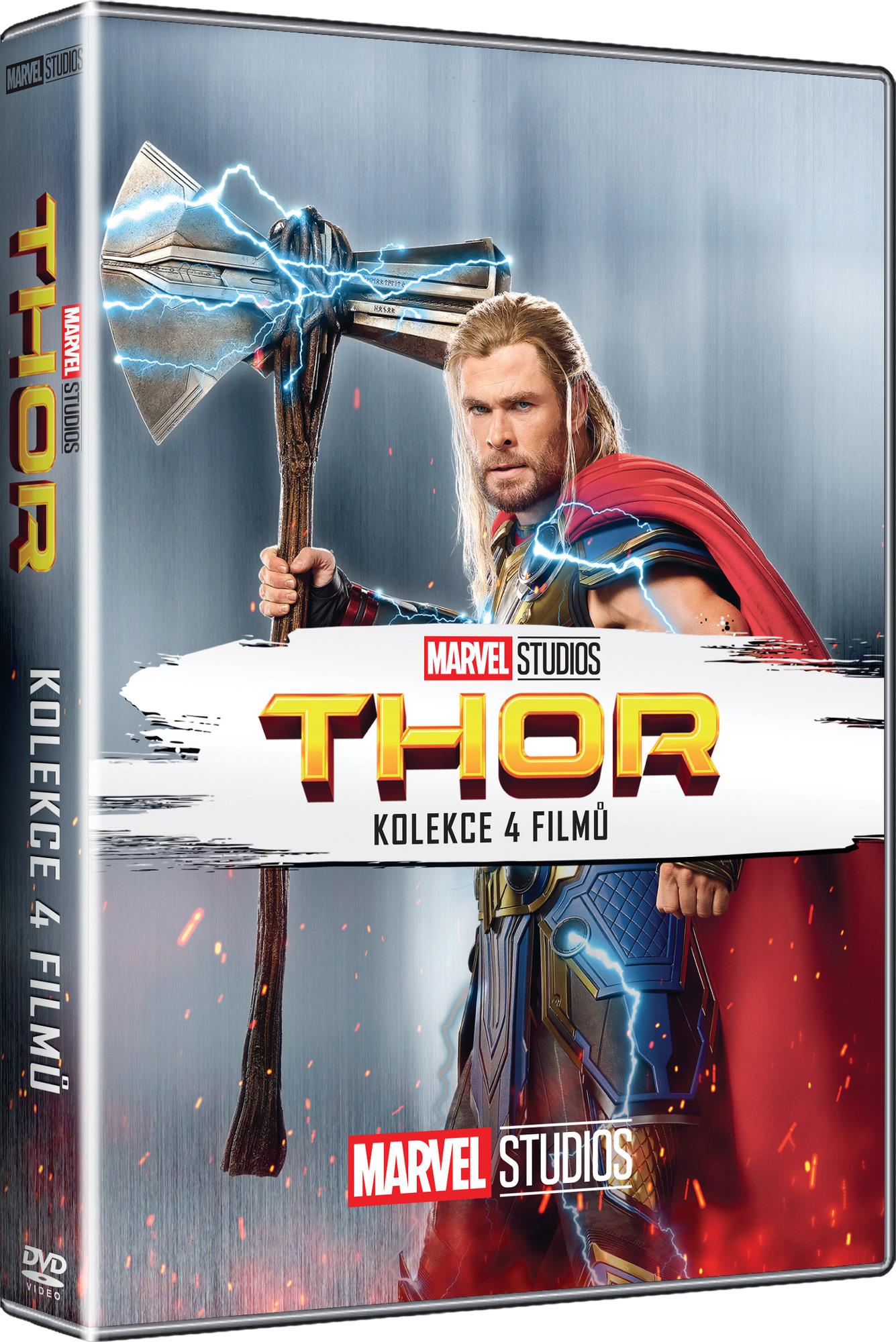 Thor - kolekce 1-4 (4DVD) - DVD