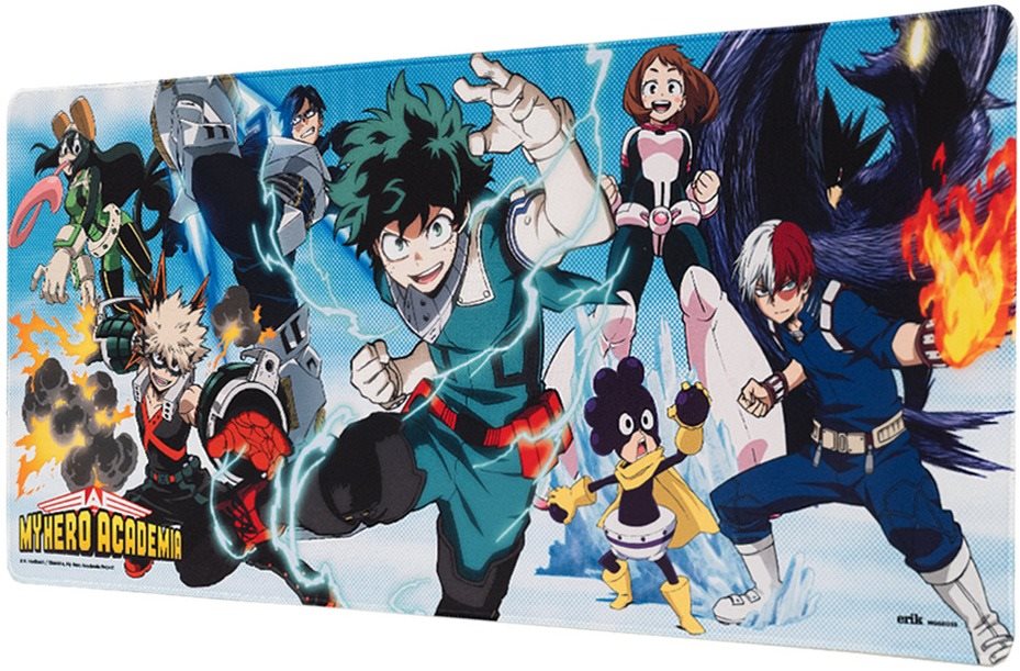 My Hero Academia - Logo - podložka pod myš a klávesnici