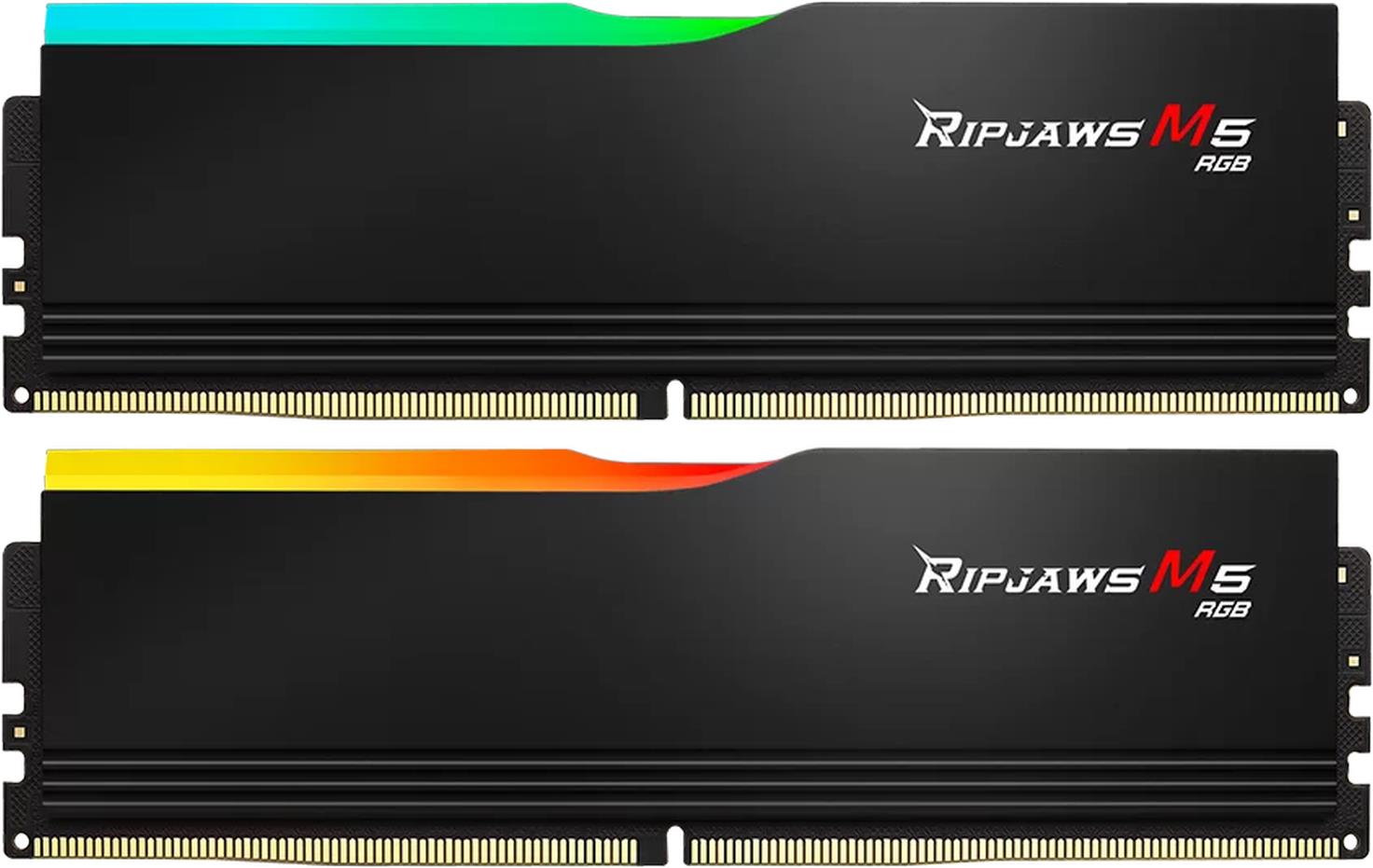 G.SKILL 64GB KIT DDR5 6000MT/s CL30 Ripjaws M5 RGB Black